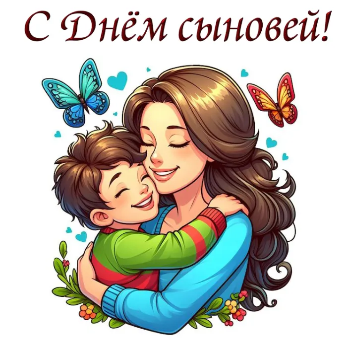 Красивые картинки с Днем сыновей. День сыновей - картинки для родителей