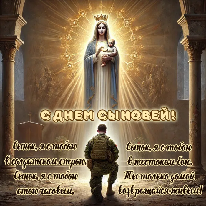 Красивые картинки с Днем сыновей. С Днем сыновей - картинки сыну