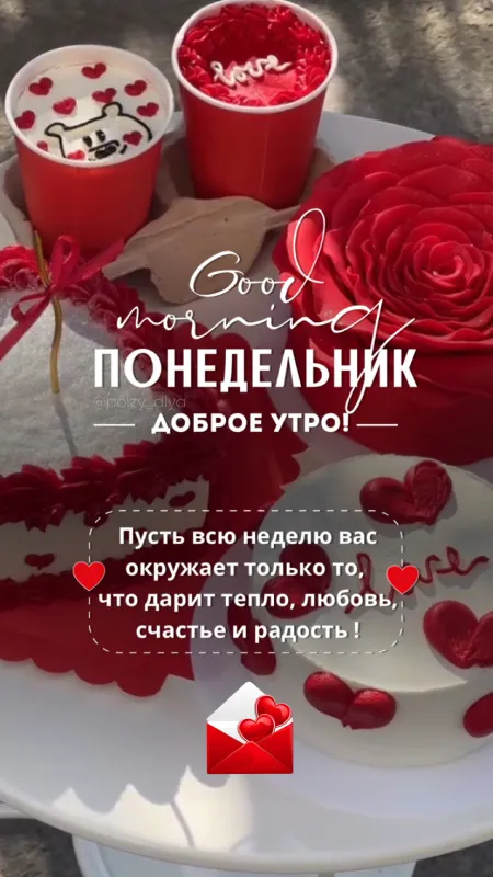 Картинки "Доброе утро понедельника". Красивые картинки Доброго утра понедельника