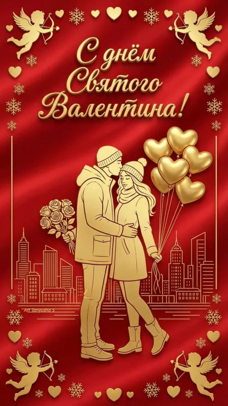 Красивые картинки "С Днем всех влюбленных" 14 февраля. Красивые открытки с Днем всех влюбленных