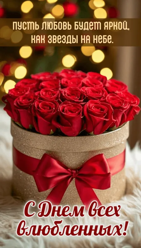 Красивые картинки "С Днем всех влюбленных" 14 февраля. С Днем всех влюбленных - открытки с поздравлениями
