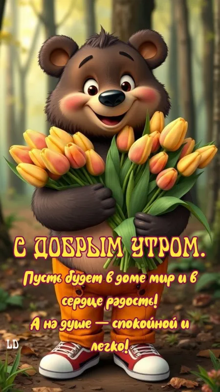 Красивые картинки Доброе апрельское утро. Доброе утро апреля - картинки с пожеланиями