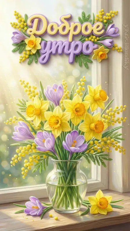 Красивые картинки Доброе апрельское утро. Красивые картинки Доброе утро апреля